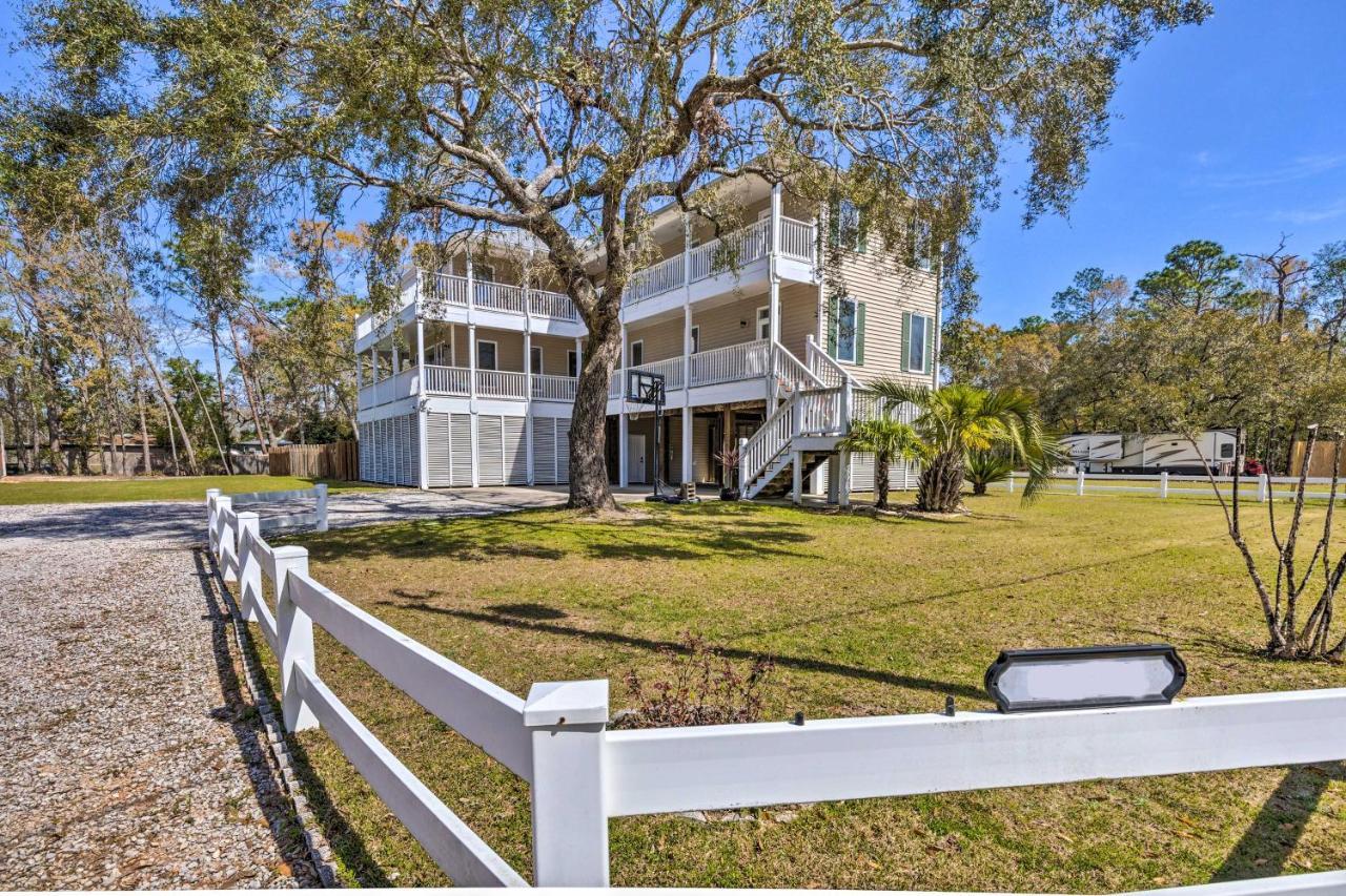 Spacious Gulf Shores Home Private Pool And Deck! Exterior photo